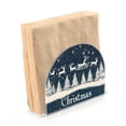 thumbnail image 3 of BZSMCE Napkin holder Creative Reindeer Soaring on The Blue Sky Classic Napkin Holders for Tables, Dining Table Napkin Holders for Kitchen, 3 of 9