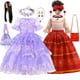 thumbnail image 2 of Disney Encanto Dolores Cosplay Mirabel Isabella niñas princesa vestido niños Luisa Halloween fiesta disfraz niños ropa Vestido5-6T (Tag130) Gao Jinjia LED, 2 of 2