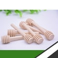 thumbnail image 4 of HAKIDZEL Honey Stirrer Server Wooden Honey Dipper Sticks Light Brown 30PCS for Wedding Favors, 4 of 8
