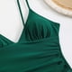 thumbnail image 5 of Trajes de baño de una pieza para mujer, traje de baño de moda de bikini de color sólido para mujer, mono, traje de baño para mujer, 5 of 7