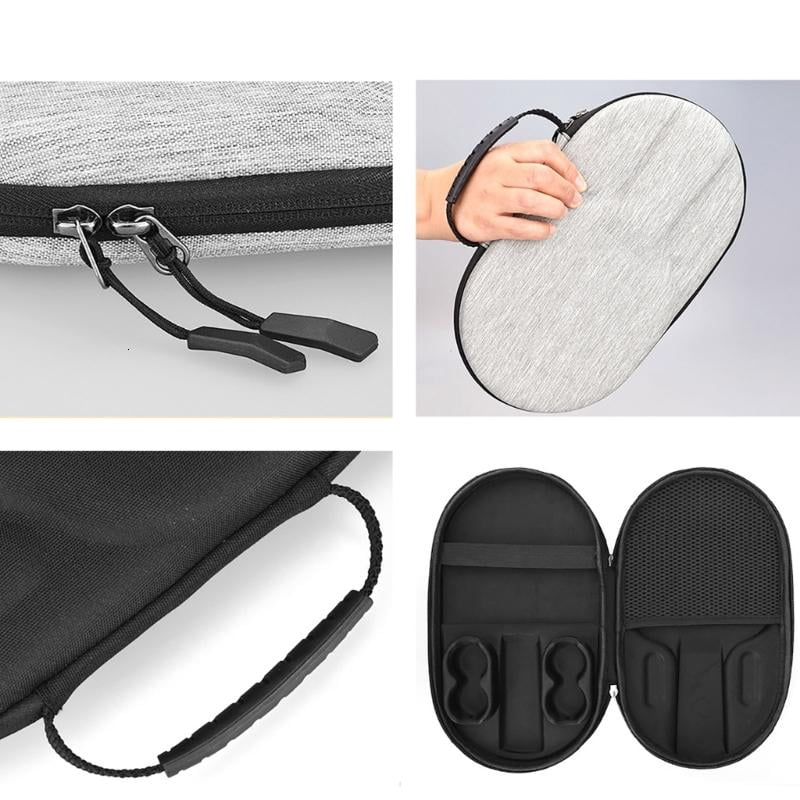 CEORPER Table Tennis Racket Case, Watertight Zippers Enclosure Table Tennis Racket Bag