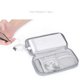 thumbnail image 4 of Sonducket Estuche para disco duro externo portátil Protección Bolsa de transporte Cable de carga Bolsas de almacenamiento Organizador de Envolturas para manijas de equipaje Gris, 4 of 6