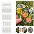 thumbnail image 2 of 20Pcs Transparent Dried Flower Bookmarks for DIY Crafting | Real Pressed Flowers | Student School Supplies | Homemade Nature Bookmarks, 2 of 5