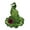 Green, variant on Taicans Purple Velvet-Finish Witch Hat with Lace Face Cover - Gothic Halloween Costume Accessories,Pointed Wizard Hat,Cosplay,Steampunk,Witchcraft,Foldable (13.97in)