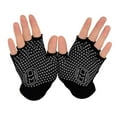 thumbnail image 3 of Yoga Gloves AND Socks COMBO PACK | Yoga Gear for Women & Men | by Mato & Hash - Black CA7050 CA7000GR S/M, 3 of 3