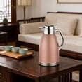 thumbnail image 5 of 1 Pcs Thermal Coffee Carafe Stainless Steel Insulated Coffee Carafe Elegant Design Double Walled Vacuum Flask For Water And Coffee, 5 of 5