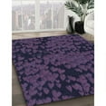 thumbnail image 2 of Ahgly Company Indoor Square Patterned Deep Purple Area Rugs, 7' Square, 2 of 6
