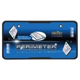 thumbnail image 1 of Cruiser License Plate Frame 30650 License Frame; Perimeter; Black; Powder Coated; Die Cast Zinc, 1 of 3