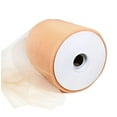 thumbnail image 3 of Craft and Party, 6" by 200 yards (600 ft) fabric tulle spool for wedding and decoration. Value pack. (Peach), 3 of 3