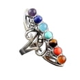 thumbnail image 2 of Anillo de Plata Con piedras naturales Yuyangstore Ajustable, 2 of 8