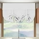 thumbnail image 4 of Cortinas para puertas, cortinas de privacidad con aislamiento térmico para ventanas laterales, puerta principal, 26 X 68 pulgadas, oscurecimiento de habitación, ataduras de sombra, oro blanco, 66*173, 4 of 6