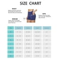 thumbnail image 7 of BALEAF Biker Shorts Women Yoga Gym Workout Spandex Running Volleyball Tummy Control Compression with Pockets 3" Navy Blue S, 7 of 7