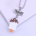 thumbnail image 2 of 3 Pcs Collier d'Amitié Meilleure Amie Collier Pendentif Bonbon Glacé Simulé Collier Décoratif, 2 of 9