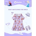 thumbnail image 3 of Traje de baño Disney Frozen Anna Girl, morado, 2 años, 3 of 7