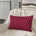 thumbnail image 5 of Fotbe Romantic Heart Pattern Pillow Cases - Envelope Closure - Luxury, Extra Soft, Cooling Pillow Covers - Wrinkle, Fade, Stain Resistant-16"x24", 5 of 6