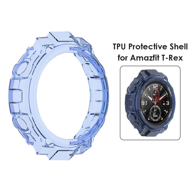 TPU Smart Watch Case Cover Shell Marco de carcasa para Huami Amazfit T-Rex Protector Universal Accesorios Electrónicos