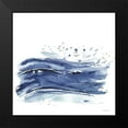 thumbnail image 2 of Charro, Mercedes Lopez 20x20 Black Modern Framed Museum Art Print Titled - Coastal Splash II, 2 of 5