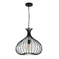 thumbnail image 1 of CWI Lighting Suspension à 1 Lumière vers le Bas avec Fini Noir, 1 of 2