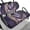 Purple Butterfly Rose Design, variant on Pzuqiu Palm tree Golf Cart Seat Covers Easy to Install, for Outdoor Sports, Golf Seat Covers for Cart, Compatible with Ezgo Yamaha Seats