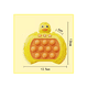 thumbnail image 2 of Juguete Quick Push Fidget Spinner Juguetes Antiestres Amarillo Pato, 2 of 3