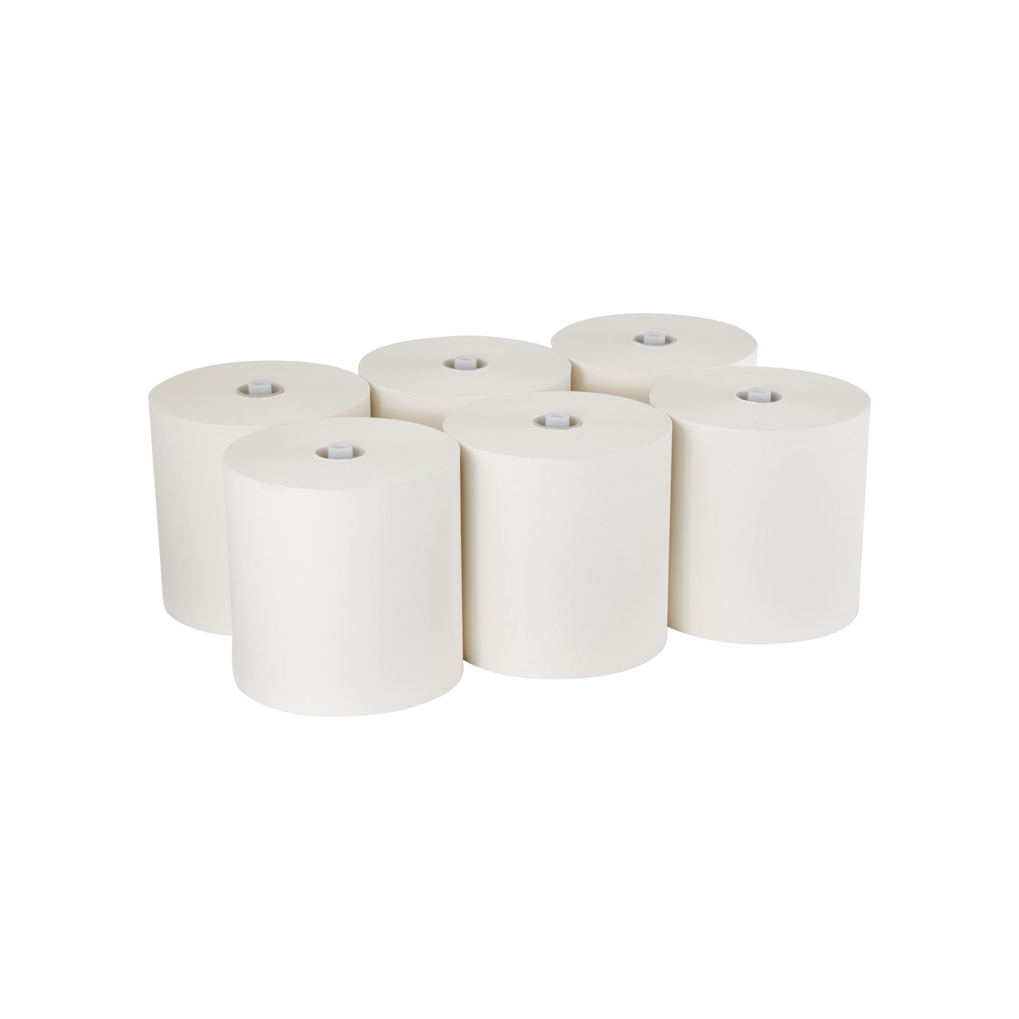 Pacific Blue Ultra® 8” High-Capacity Recycled Paper Towel Rolls by GP PRO (Georgia-Pacific), White, 6 Rolls per Case