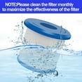 thumbnail image 4 of 6473-161 Hot Tub Filter for Jacuzazi Proclarity Depth Load Filter,Spa Filter Replacements Cartridges, 4 of 5