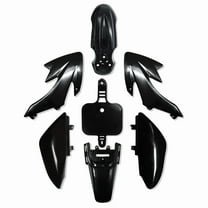 CRF50 Plastics Kit Pit Bike Parts Fairings Fenders for CRF 50 XR SSR 110 107 125 MX650 MX500 Piranha Baja Black