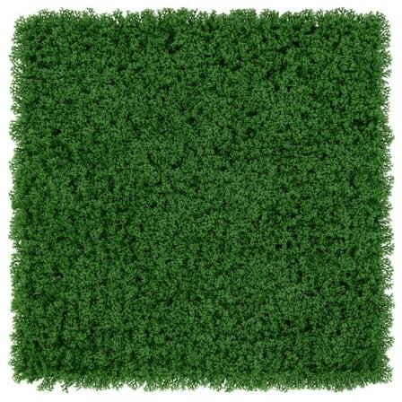 Spaco 12 Pieces 20 x 20 inches Artificial Grass Wall Panels, Lush and Lifelike Artificial Hedge, Artificial Grass Panels for Outdoor as Garden, Yard, Balcony, Green