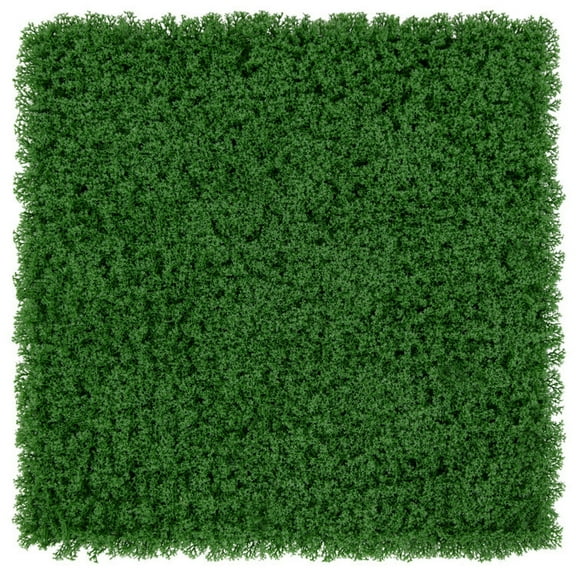 Spaco 12 Pieces 20 x 20 inches Artificial Grass Wall Panels, Lush and Lifelike Artificial Hedge, Artificial Grass Panels for Outdoor as Garden, Yard, Balcony, Green