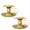 Gold, variant on LNGOOR 2Pcs Taper Candle Stick Holder, Retro Iron Simple Black Candlestick Holders Candlelight Stand for Party Wedding Christmas Table Home Decoration(Black)