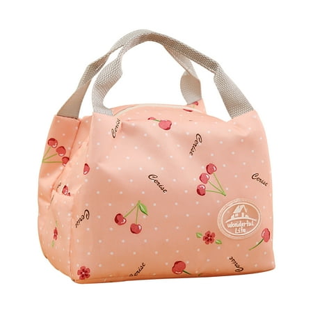 

PUIYRBS Lunch Box for School Lunch Bag Insulated Thermal Cool Bags Picnic Food Box Built in Aluminium Foil