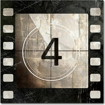 Trademark Fine Art "Vintage Countdown IV" Canvas Art by Color Bakery