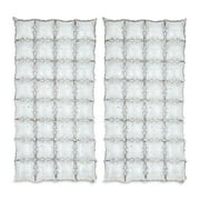 Iridescent Foil Air-Filled Balloon Backdrops, 27" x 55", 2 Count, by Way To Celebrate