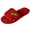 Red, variant on Wensltd Women Slide Slippers Soft Flat Sole Indoor Daily Slippers Wide Width For Bedroom Solid Color