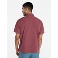 thumbnail image 3 of Ozark Trail Men's Popover Shirt with Short Sleeves, Sizes S-3XL, 3 of 5