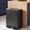 Glossy Black, variant on Nextay Dual Compartment Trash Can, 60L/16Gal Stainless Steel Kitchen Garbage Bin with Soft-Close Foot Pedal, Smudge-Proof Rectangular Recycling Can for Home Office,Matte Black