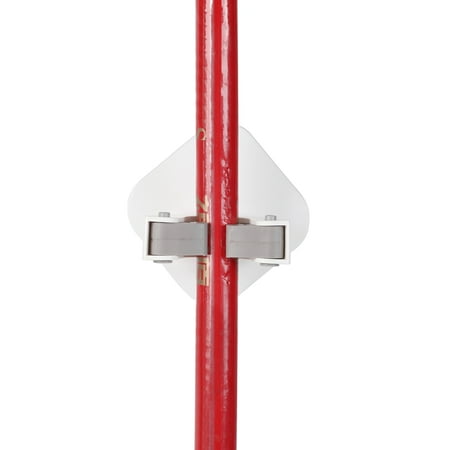 

TOPINCN Multifunctional Bathroom Seamless Wall Mop Hook Hanger Rack Holder Clip for Broom Mop Clip