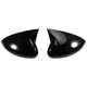 thumbnail image 1 of Car Rearview Mirror Protective Cover for Fiat Gloss Black, 1 of 5