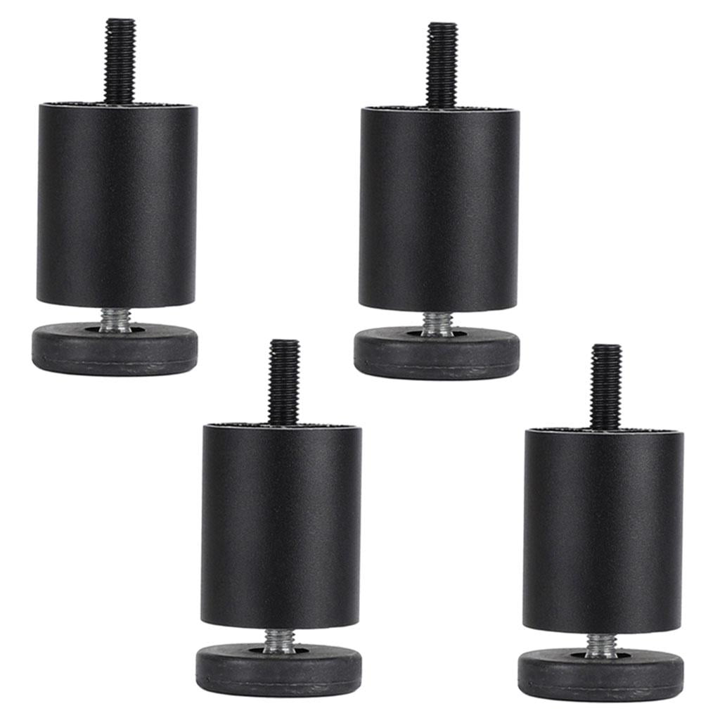 Set of 4 Aluminum Alloy Adjustable Furniture Legs ,Sofa Legs