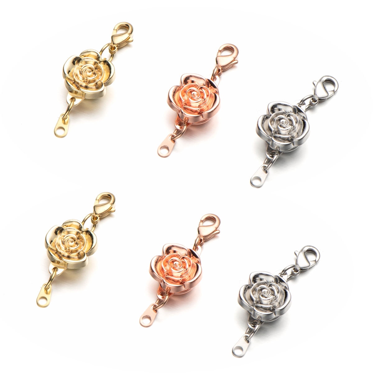 Zpsolution Locking Magnetic Clasps for Necklaces and Bracelets Jewelry Making Clasp Converter