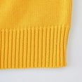 thumbnail image 4 of Coerni Girls Cardigan Sweater School Uniform Button Long Sleeve Knit Tops Kids Cropped Outerwear Casual Open Front Chunky Clothes, 4 of 5