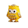 thumbnail image 2 of Jewelry Box Owl Trinket Box Decorative Animal Ornament Alloy Material for Women Room Home Decor Gift, 2 of 9
