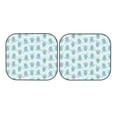 thumbnail image 7 of Balery 2 Piece Sea Turtle Car Windshield Sun Shade|Foldable Front Windshield Shade for Car Front Window for Most Sedans SUV Truck-Small, 7 of 7