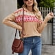 thumbnail image 1 of Puntoco Suéter Mujer Moda Casual Retro Color Contraste Impresión Tejer Manga Larga Cuello Redondo Suéter Navidad Liquidación Puntoco Puntoco-773, 1 of 6