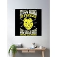 thumbnail image 2 of My Dog Thinks Im Perfect Who Cares What Anyone Else Thinks Poster Wall Art, Modern Wall Decor, 24x36 UNFRAMED, 2 of 3