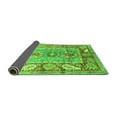 thumbnail image 2 of Ahgly Company Indoor Rectangle Oriental Green Traditional Area Rugs, 7' x 9', 2 of 4