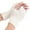 White, variant on Fgnfyis Winter Gloves for Women Fingerless Half Finger Winter Stretchy Knit Unisex Warm Outdoor Mittens Arm Sleeves Dark Gray