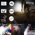 thumbnail image 4 of USB Rechargeable Bike Light Set, Super Bright Front Headlight and Rear LED Bicycle Light, 4 of 4