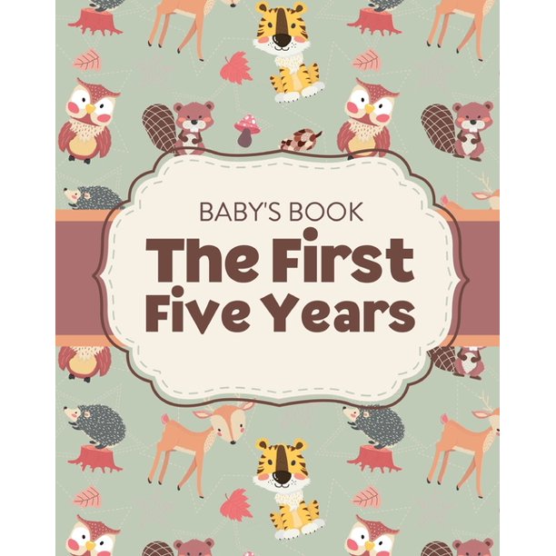 Baby's Book The First Five Years Memory Keeper First Time Parent As You Grow Baby Shower