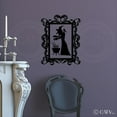 thumbnail image 2 of Halloween Frame #11 Witch Stirring Cauldron Pot Portrait Wall Saying Vinyl Lettering Decal Sticker Spooky WItch Decals - Size: 16"H x 12.5"L - Color: Black, 2 of 6